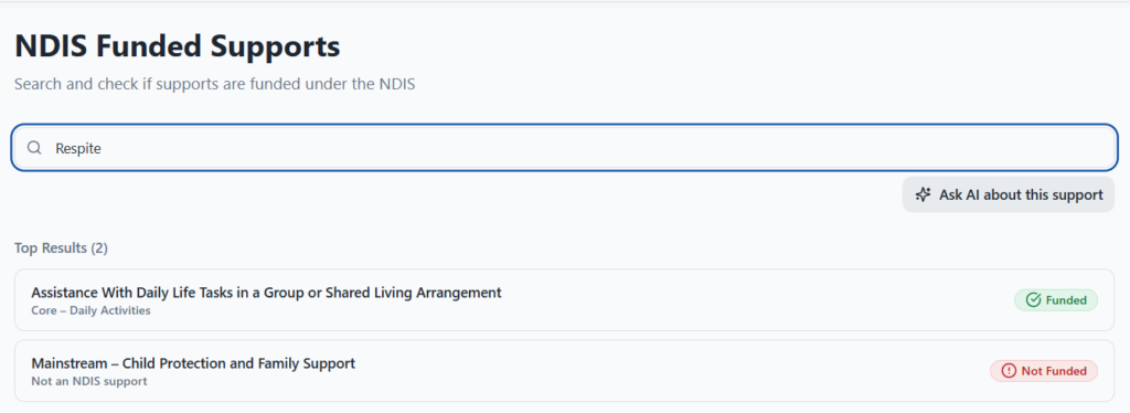 Funded, conditional and not funded statuses in NITComply